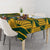 Custom South Africa Rugby Tablecloth Springboks With Protea Cynaroides