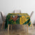 Custom South Africa Rugby Tablecloth Springboks With Protea Cynaroides