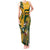 Custom South Africa Rugby Tank Maxi Dress Springboks With Protea Cynaroides