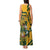 Custom South Africa Rugby Tank Maxi Dress Springboks With Protea Cynaroides