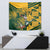 Custom South Africa Rugby Tapestry Springboks With Protea Cynaroides - Wonder Print Shop