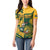 Custom South Africa Rugby Women Polo Shirt Springboks With Protea Cynaroides