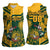 Custom South Africa Rugby Women Sleeveless Polo Shirt Springboks With Protea Cynaroides