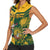 Custom South Africa Rugby Women Sleeveless Polo Shirt Springboks With Protea Cynaroides