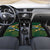 Custom South Africa Rugby Car Mats Springboks Mascot African Pattern - Wonder Print Shop