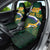 Custom South Africa Rugby Car Seat Cover Springboks Mascot African Pattern - Wonder Print Shop