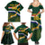 Custom South Africa Rugby Family Matching Summer Maxi Dress and Hawaiian Shirt Springboks Mascot African Pattern - Wonder Print Shop