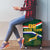 Custom South Africa Rugby Luggage Cover Springboks Mascot African Pattern - Wonder Print Shop