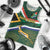 Custom South Africa Rugby Men Tank Top Springboks Mascot African Pattern - Wonder Print Shop