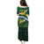 Custom South Africa Rugby Puletasi Springboks Mascot African Pattern - Wonder Print Shop