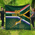 Custom South Africa Rugby Quilt Springboks Mascot African Pattern