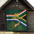 Custom South Africa Rugby Quilt Springboks Mascot African Pattern