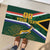 Custom South Africa Rugby Rubber Doormat Springboks Mascot African Pattern - Wonder Print Shop