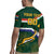 Custom South Africa Rugby Rugby Jersey Springboks Mascot African Pattern - Wonder Print Shop