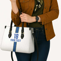Custom Finland Football Leather Bag Suomi Champion Sami Pattern - Wonder Print Shop
