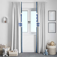 Custom Finland Football Window Curtain Suomi Champion Sami Pattern - Wonder Print Shop