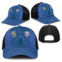 Finland Football Champion Baseball Net Cap Sami Pattern - Wonder Print Shop