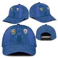 Finland Football Champion Classic Cap Sami Pattern - Wonder Print Shop