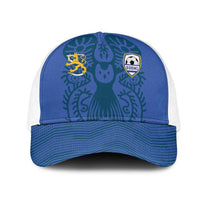 Finland Football Champion Mesh Trucker Cap Sami Pattern - Wonder Print Shop