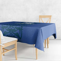 Custom Finland Football Champion Tablecloth Sami Pattern - Wonder Print Shop