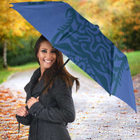 Custom Finland Football Champion Umbrella Sami Pattern - Wonder Print Shop