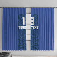 Custom Finland Football Champion Window Curtain Sami Pattern - Wonder Print Shop