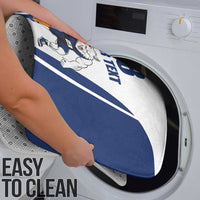 Finland Basketball Custom Bathroom Set Wolf Mascot Dynamic Style - Wonder Print Shop