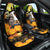 Capy-Boo-Ra Halloween Car Seat Cover Haunted House And Pumpkin Spooky