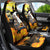 Capy-Boo-Ra Halloween Car Seat Cover Haunted House And Pumpkin Spooky