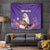 Capy-Boo-Ra Halloween Tapestry Bats And Pumpkins Funny Style - Wonder Print Shop