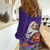 Capy-Boo-Ra Halloween Women Casual Shirt Bats And Pumpkins Funny Style