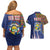 Personalized Central African Republic Since 1958 Couples Matching Off Shoulder Short Dress and Hawaiian Shirt Coat Of Arms With Kente Pattern - Wonder Print Shop