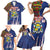 Personalized Central African Republic Since 1958 Family Matching Short Sleeve Bodycon Dress and Hawaiian Shirt Coat Of Arms With Kente Pattern - Wonder Print Shop