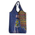 Personalized Central African Republic Since 1958 Grocery Bag Coat Of Arms With Kente Pattern