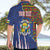 Personalized Central African Republic Since 1958 Hawaiian Shirt Coat Of Arms With Kente Pattern - Wonder Print Shop