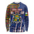 Personalized Central African Republic Since 1958 Long Sleeve Shirt Coat Of Arms With Kente Pattern - Wonder Print Shop