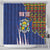 Personalized Central African Republic Since 1958 Shower Curtain Coat Of Arms With Kente Pattern