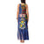 Personalized Central African Republic Since 1958 Tank Maxi Dress Coat Of Arms With Kente Pattern - Wonder Print Shop