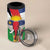 Central African Republic Republic Day 1958 4 in 1 Can Cooler Tumbler Unit, Dignit, Travail - Flag Style - Wonder Print Shop