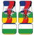 Central African Republic Republic Day 1958 Car Mats Unite, Dignite, Travail - Flag Style - Wonder Print Shop