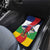 Central African Republic Republic Day 1958 Car Mats Unite, Dignite, Travail - Flag Style - Wonder Print Shop