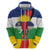 Central African Republic Republic Day 1958 Hoodie Unite, Dignite, Travail - Flag Style - Wonder Print Shop