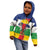 Central African Republic Republic Day 1958 Kid Hoodie Unite, Dignite, Travail - Flag Style - Wonder Print Shop