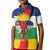 Central African Republic Republic Day 1958 Kid Polo Shirt Unite, Dignite, Travail - Flag Style - Wonder Print Shop