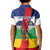 Central African Republic Republic Day 1958 Kid Polo Shirt Unite, Dignite, Travail - Flag Style - Wonder Print Shop