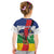 Central African Republic Republic Day 1958 Kid T Shirt Unite, Dignite, Travail - Flag Style - Wonder Print Shop