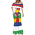 Central African Republic Republic Day 1958 Mermaid Dress Unite, Dignite, Travail - Flag Style - Wonder Print Shop