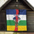 Central African Republic Republic Day 1958 Quilt Unite, Dignite, Travail - Flag Style - Wonder Print Shop