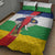 Central African Republic Republic Day 1958 Quilt Bed Set Unite, Dignite, Travail - Flag Style - Wonder Print Shop