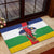 Central African Republic Republic Day 1958 Rubber Doormat Unite, Dignite, Travail - Flag Style - Wonder Print Shop